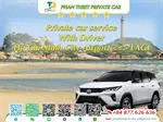 Car rental Ho Chi Minh City <=> LaGi (private car with driver)