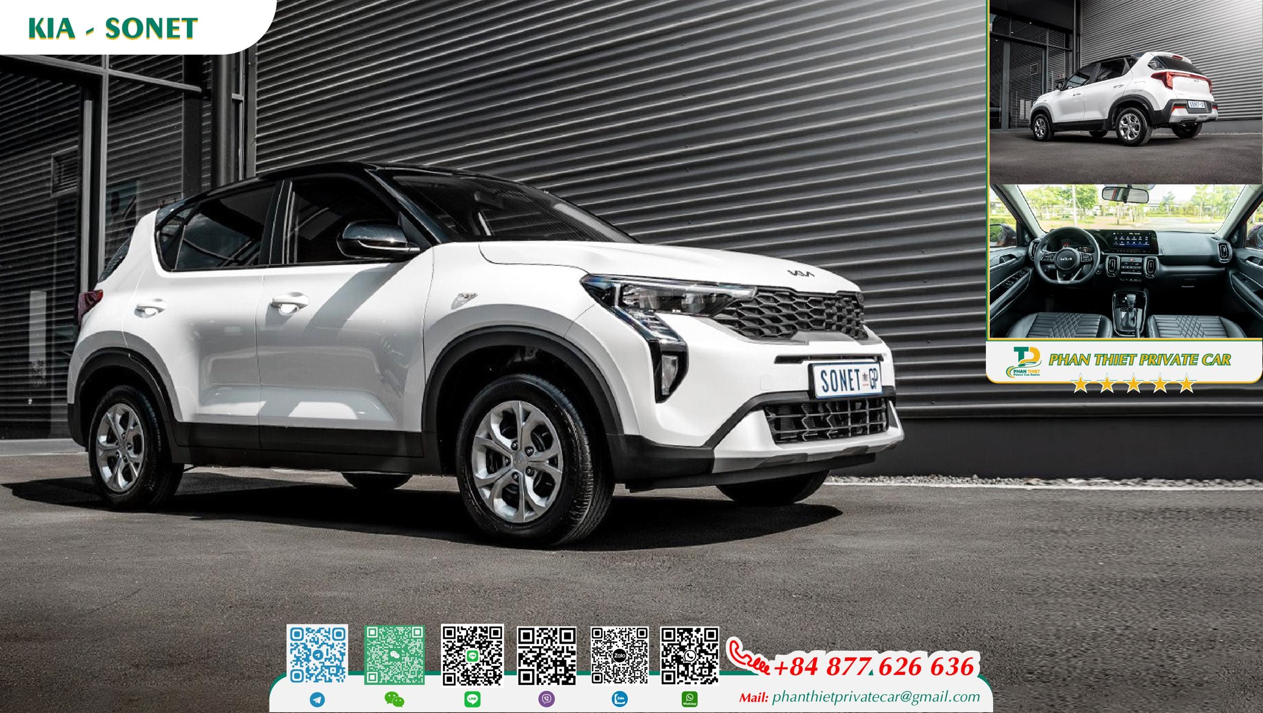 Self-driving SUV car rental service in Phan Thiet